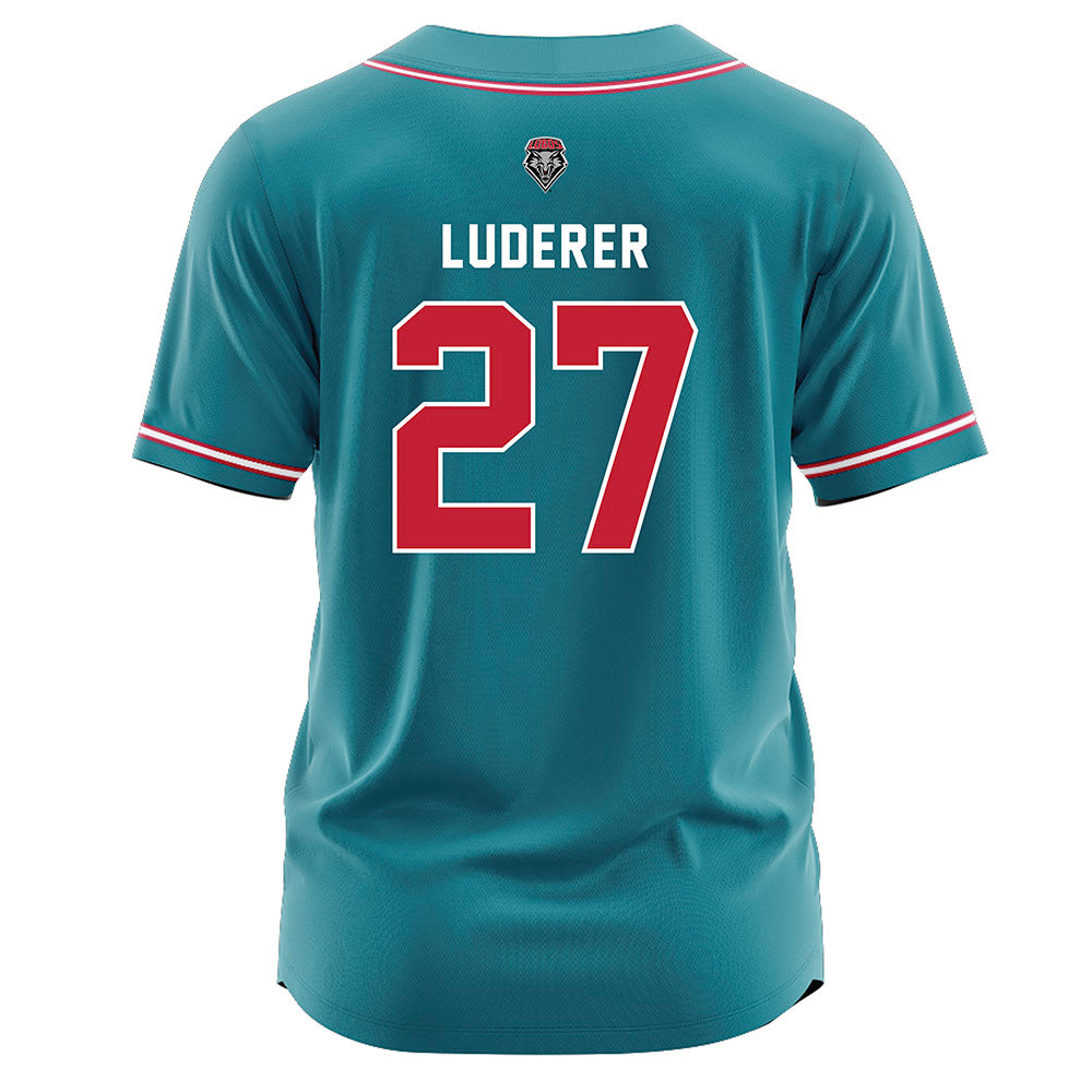 New Mexico - NCAA Softball : Hayden Luderer - Teal Jersey-1