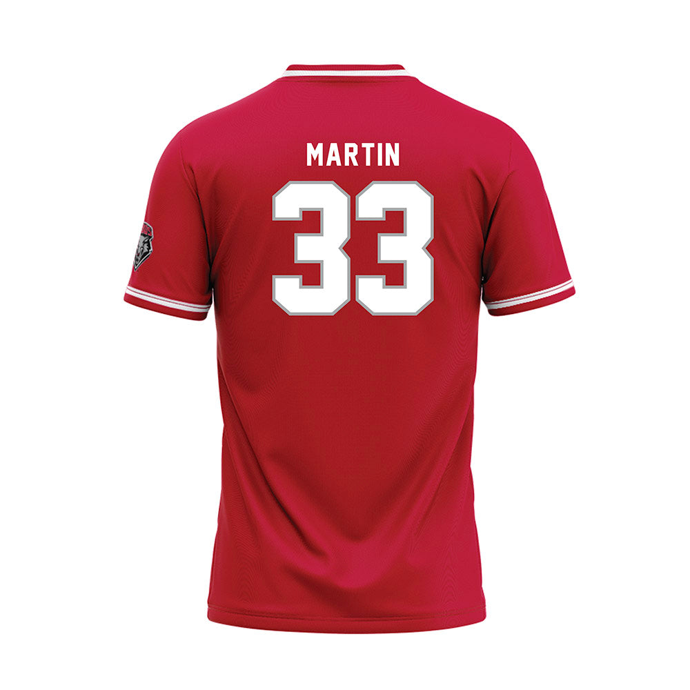 New Mexico - NCAA Softball : Tenzly Martin - Red Baseball Jersey-1
