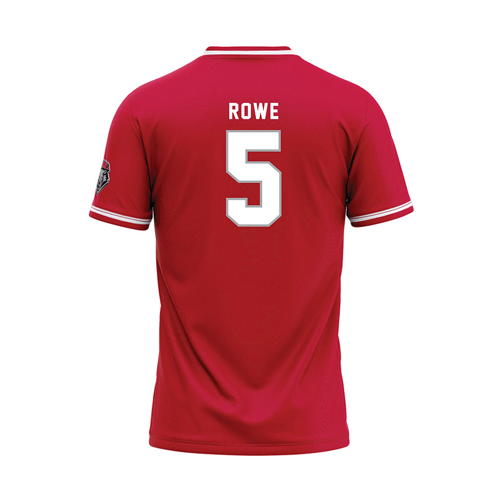 New Mexico - NCAA Softball : Estrella Rowe - Red Baseball Jersey-1