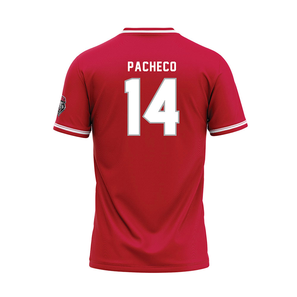 New Mexico - NCAA Softball : Mya Pacheco - Red Baseball Jersey-1