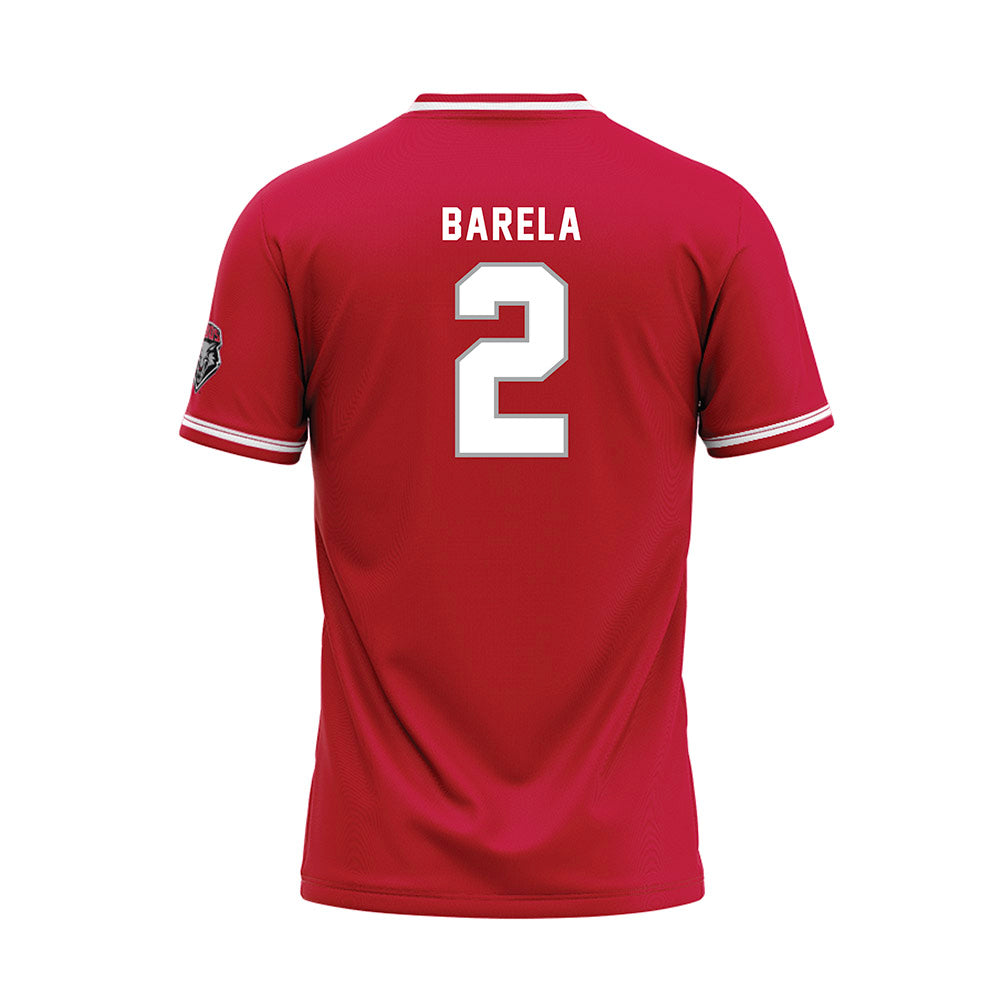 New Mexico - NCAA Softball : Caprice Barela - Red Jersey-1