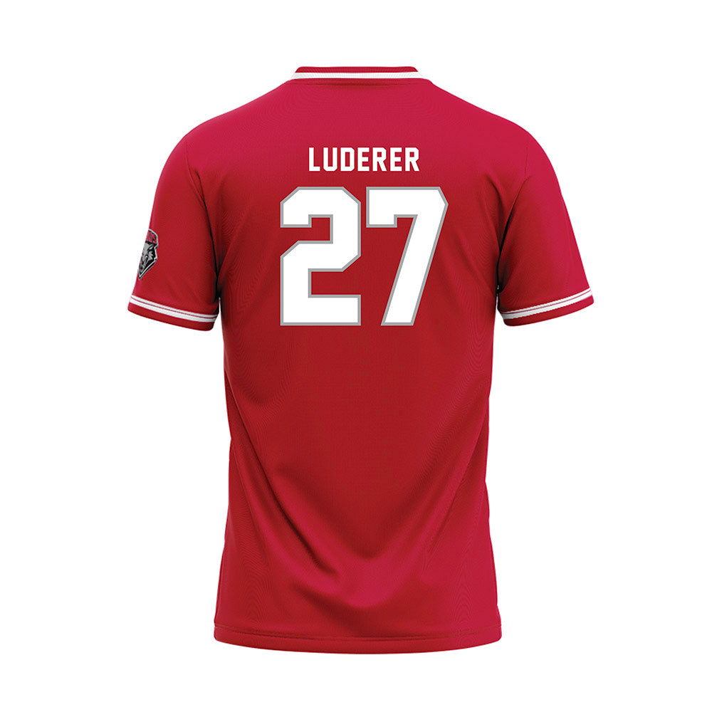 New Mexico - NCAA Softball : Hayden Luderer - Red Jersey-1