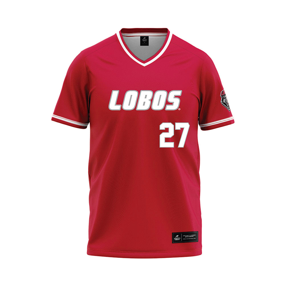New Mexico - NCAA Softball : Hayden Luderer - Red Jersey-0