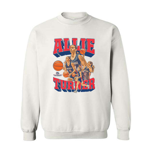 Gonzaga - NCAA Women's Basketball : Allie Turner - Crewneck Sweatshirt-0