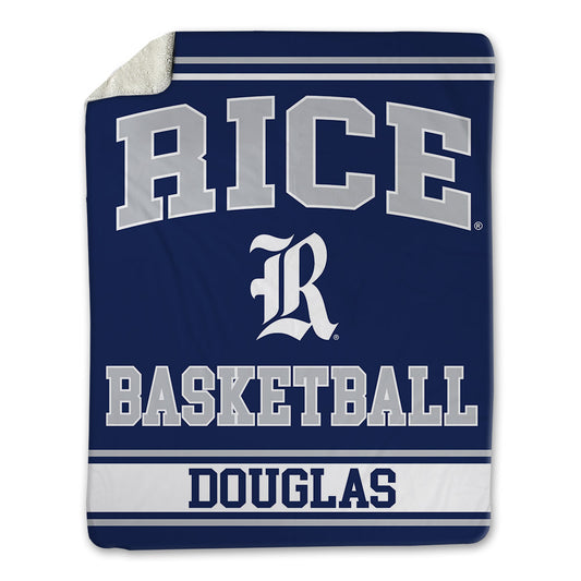 Rice - NCAA Women's Basketball : Reychel Douglas - Blanket-0