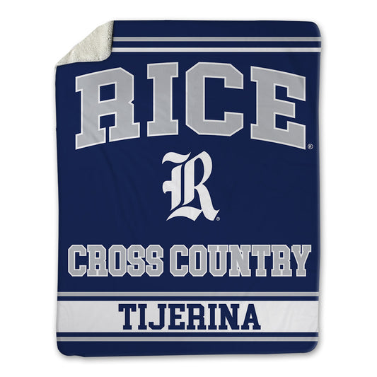 Rice - NCAA Men's Cross Country : Ben Tijerina - Blanket-0
