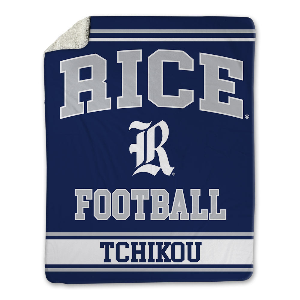 Rice - NCAA Football : Quincy Tchikou - Blanket-0
