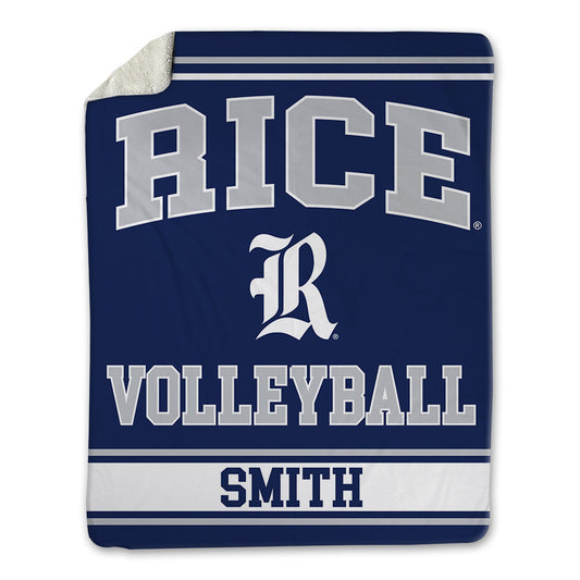 Rice - NCAA Women's Volleyball : Aaliyah Smith - Blanket-0