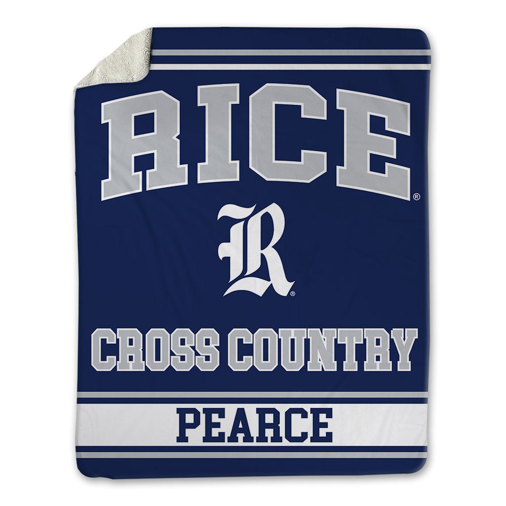 Rice - NCAA Men's Cross Country : Ben Pearce - Blanket-0