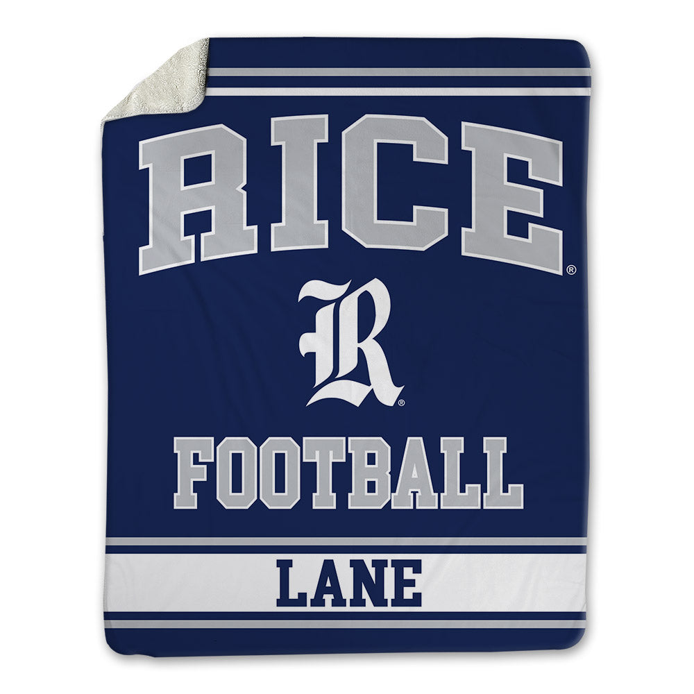 Rice - NCAA Football : Davis Lane - Blanket-0