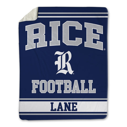 Rice - NCAA Football : Davis Lane - Blanket-0