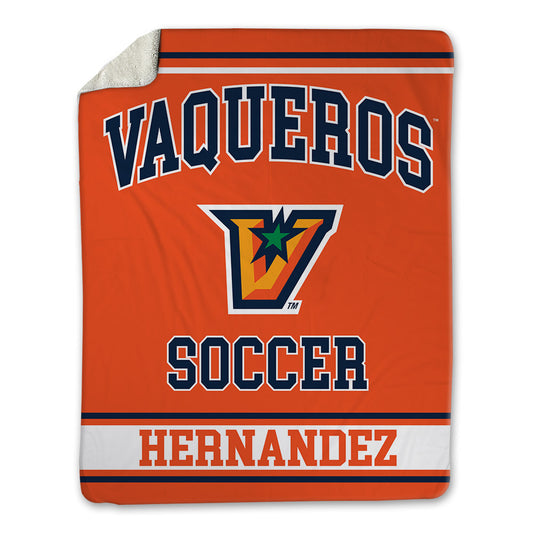UTRGV - NCAA Men's Soccer : Dylan Hernandez - Blanket-0
