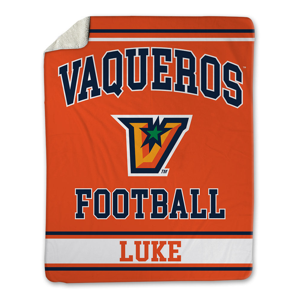 UTRGV - NCAA Football : Hunter Luke - Blanket-0