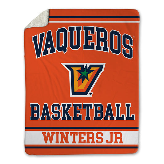 UTRGV - NCAA Men's Basketball : Demarris Winters Jr - Blanket-0