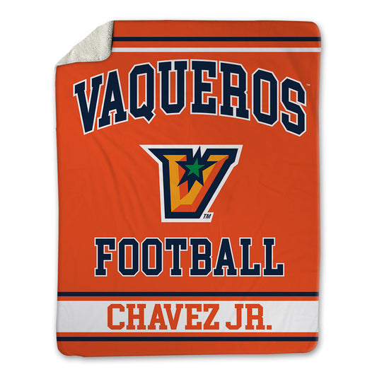 UTRGV - NCAA Football : Atzel Chavez Jr. - Blanket-0