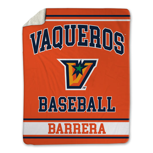 UTRGV - NCAA Baseball : Daren Barrera - Blanket-0