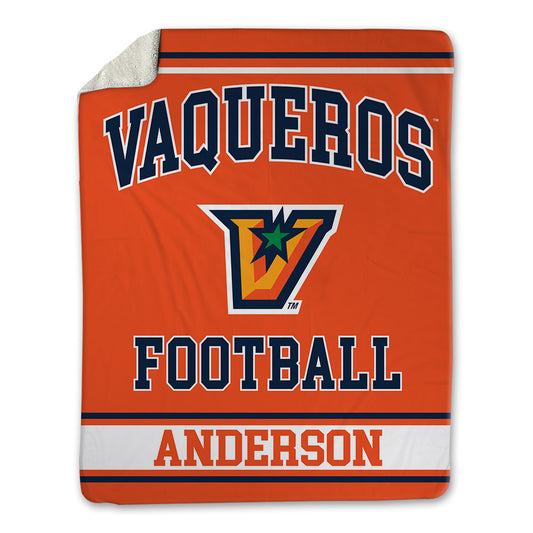 UTRGV - NCAA Football : JaMarcus Anderson - Blanket-0