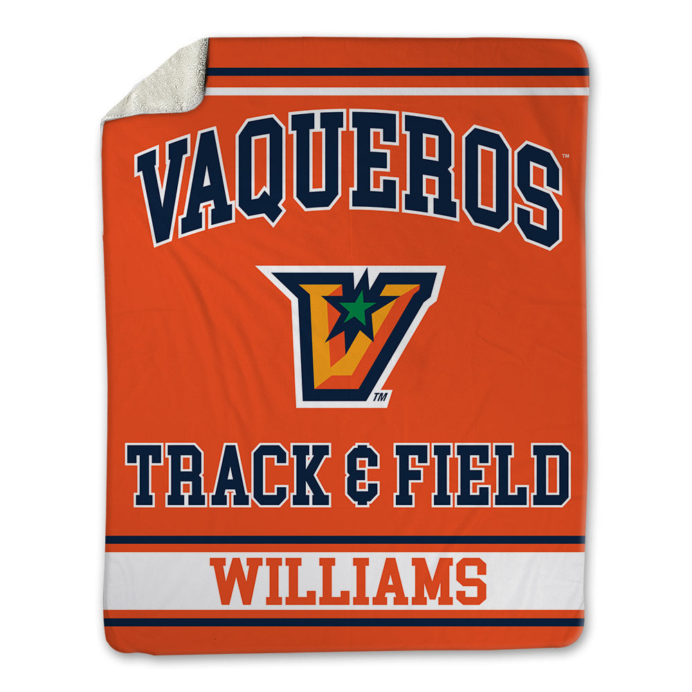 UTRGV - NCAA Women's Track & Field : Dior Williams - Blanket-0