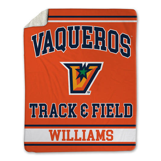UTRGV - NCAA Women's Track & Field : Dior Williams - Blanket-0