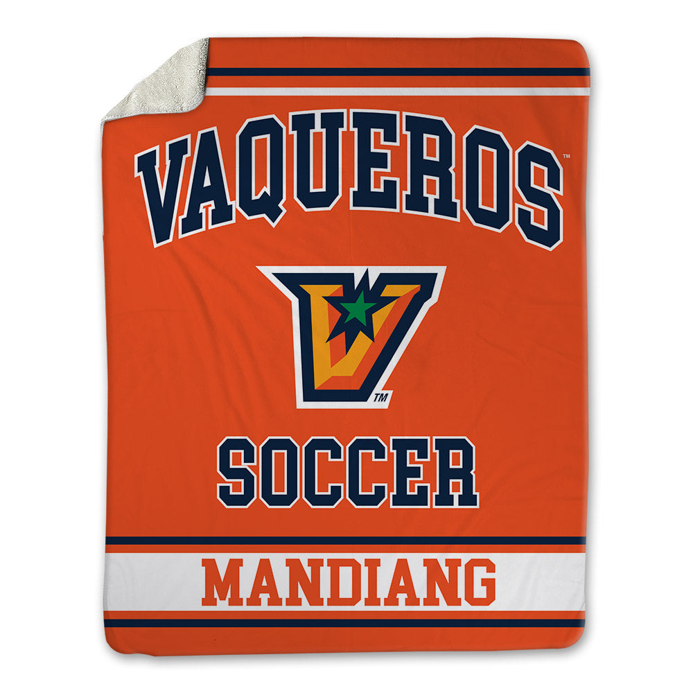 UTRGV - NCAA Men's Soccer : Malang Mandiang - Blanket-0