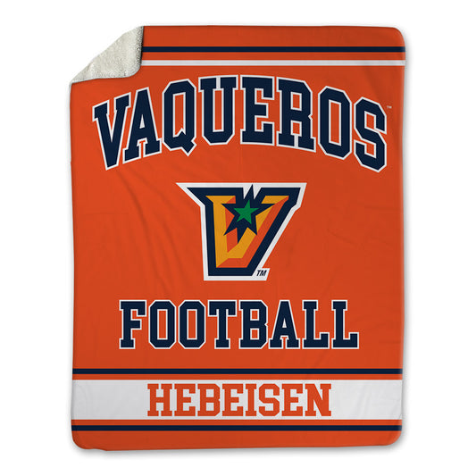 UTRGV - NCAA Football : Dax Hebeisen - Blanket-0