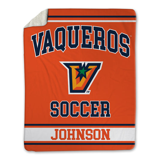 UTRGV - NCAA Women's Soccer : Londyn Johnson - Blanket-0