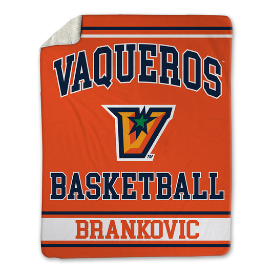 UTRGV - NCAA Men's Basketball : Filip Brankovic - Blanket-0