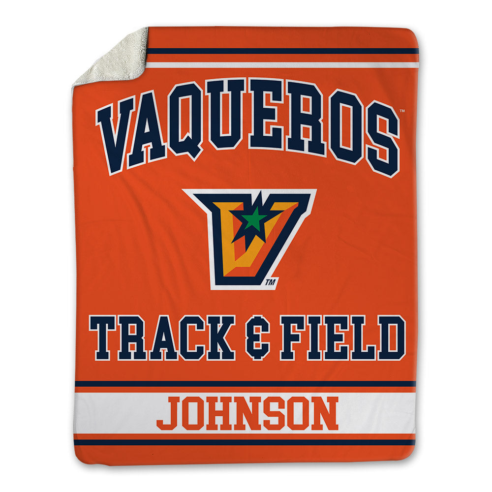 UTRGV - NCAA Women's Track & Field : DaNaucia Johnson - Blanket-0