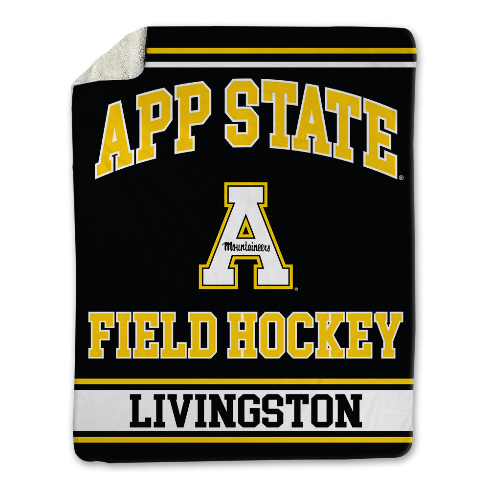App State - NCAA Women's Field Hockey : Emma Livingston - Blanket-0