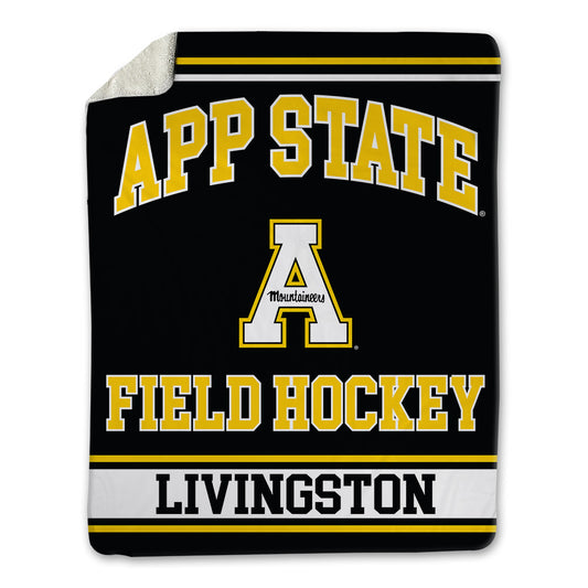 App State - NCAA Women's Field Hockey : Emma Livingston - Blanket-0