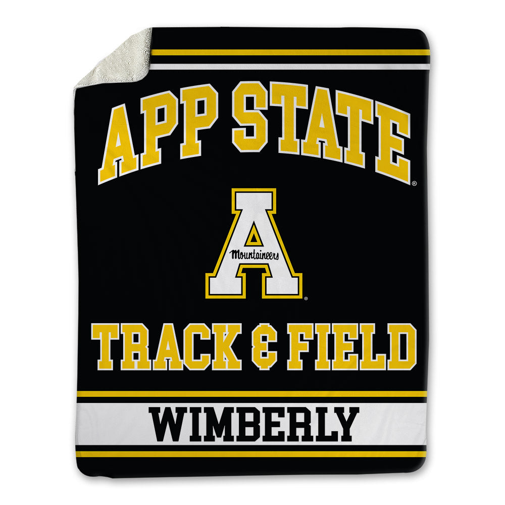 App State - NCAA Women's Track & Field : Ashlynn Wimberly - Blanket-0