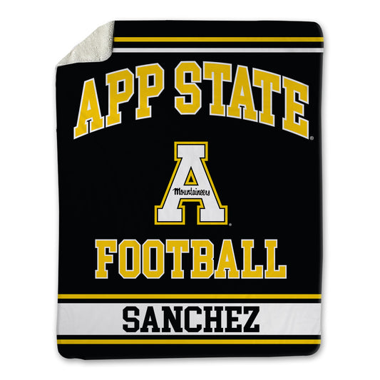 App State - NCAA Football : Alex Sanchez - Blanket-0