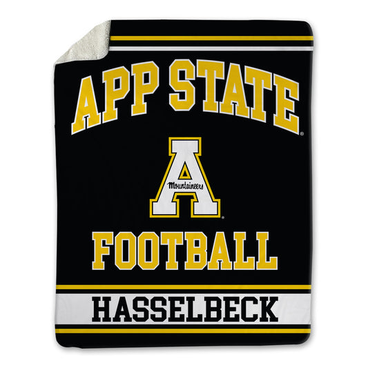 App State - NCAA Football : Henry Hasselbeck - Blanket-0