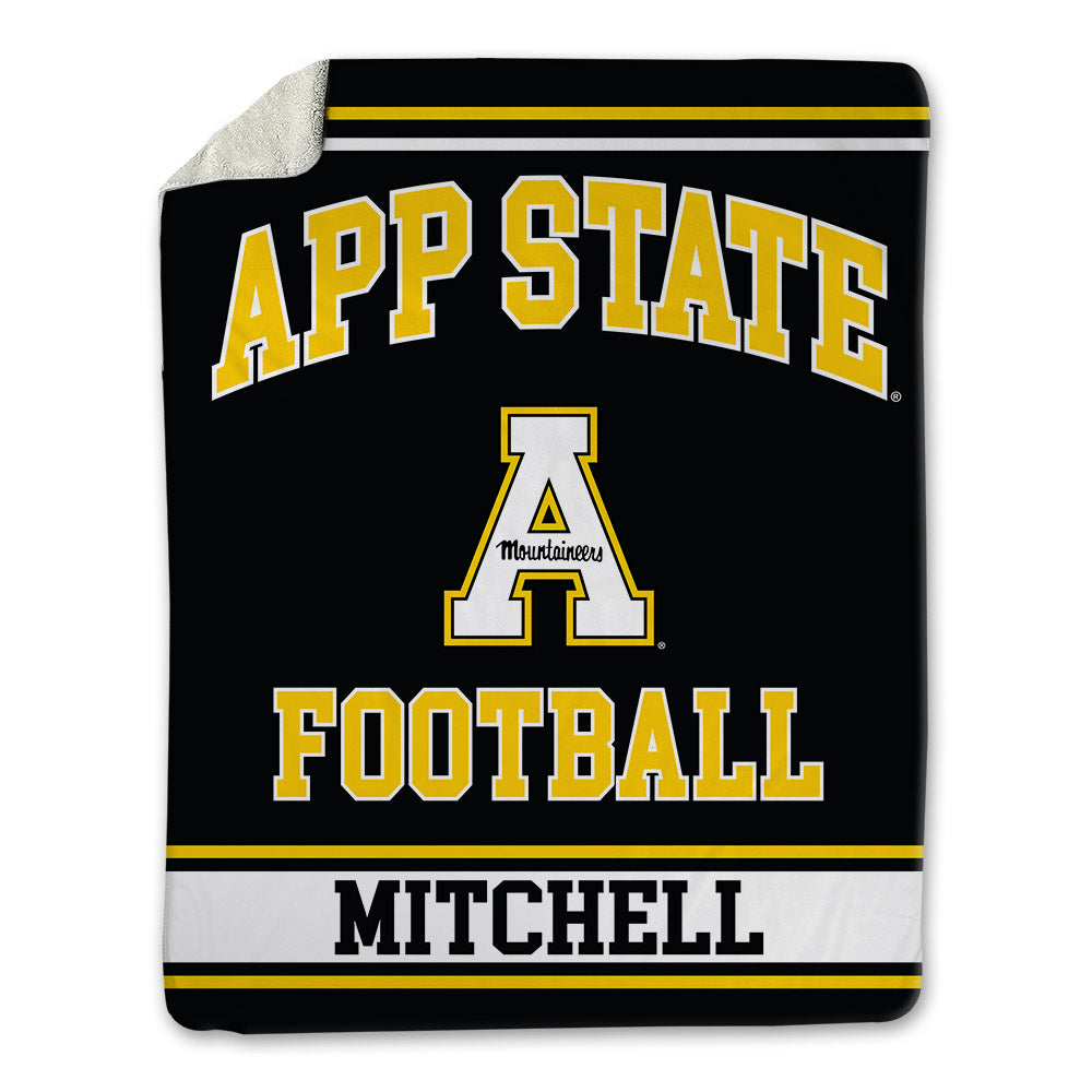 App State - NCAA Football : Alex Mitchell - Blanket-0