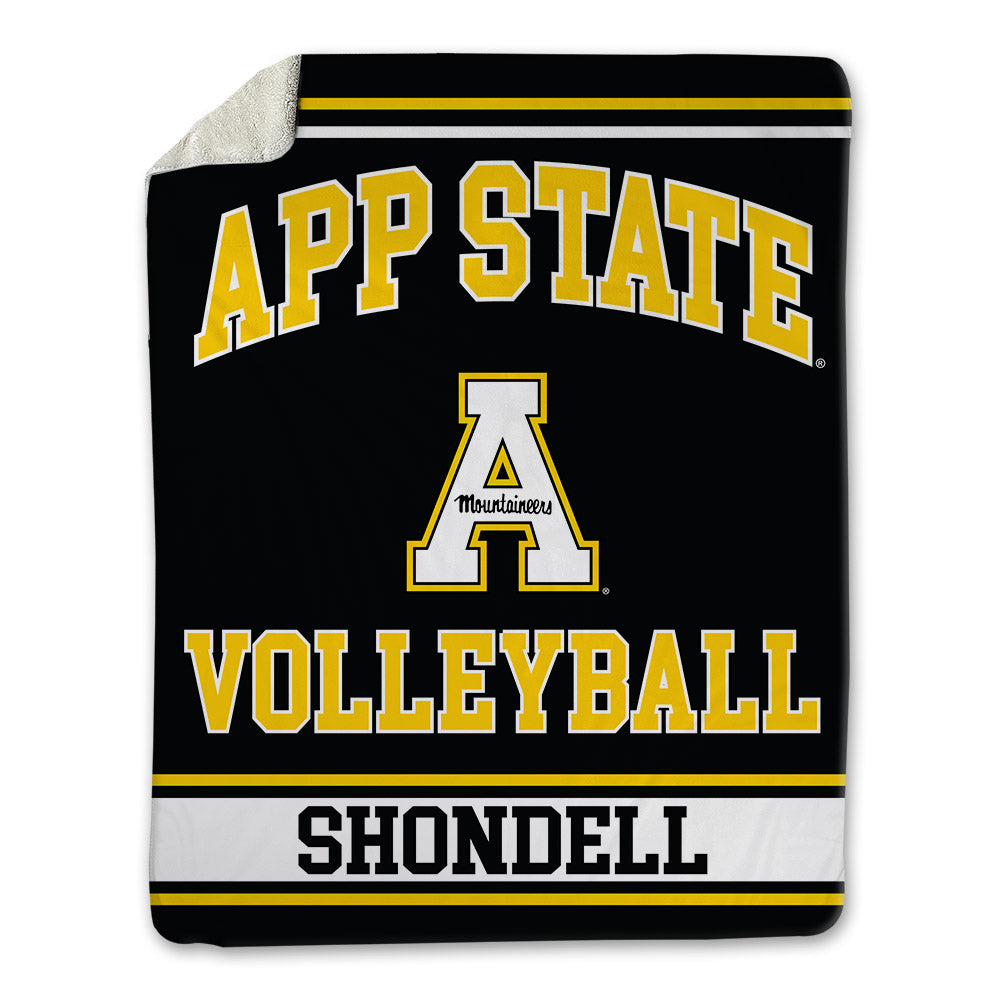 App State - NCAA Women's Volleyball : Lexi Shondell - Blanket-0