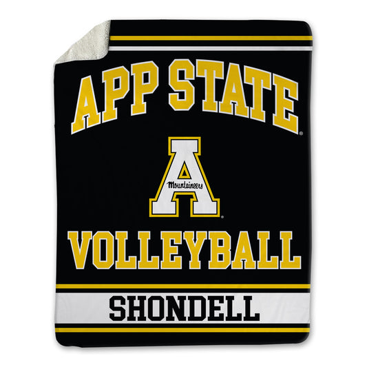 App State - NCAA Women's Volleyball : Lexi Shondell - Blanket-0