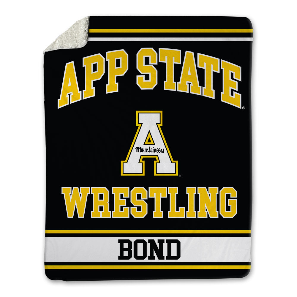 App State - NCAA Wrestling : Dawson Bond - Blanket-0