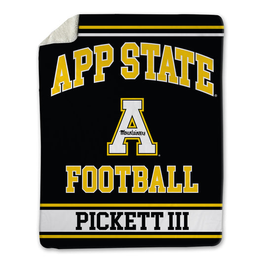 App State - NCAA Football : Sam Pickett III - Blanket-0