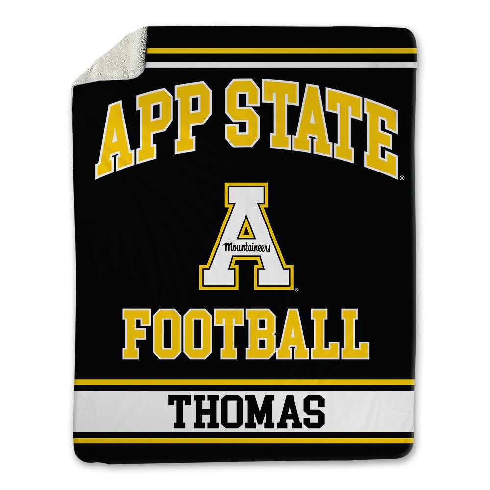 App State - NCAA Football : Jayden Thomas - Blanket-0