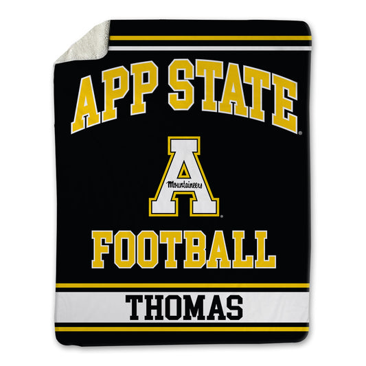 App State - NCAA Football : Jayden Thomas - Blanket-0