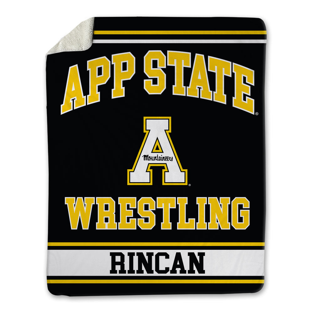 App State - NCAA Wrestling : Peter Rincan - Blanket-0