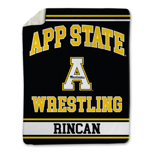 App State - NCAA Wrestling : Peter Rincan - Blanket-0