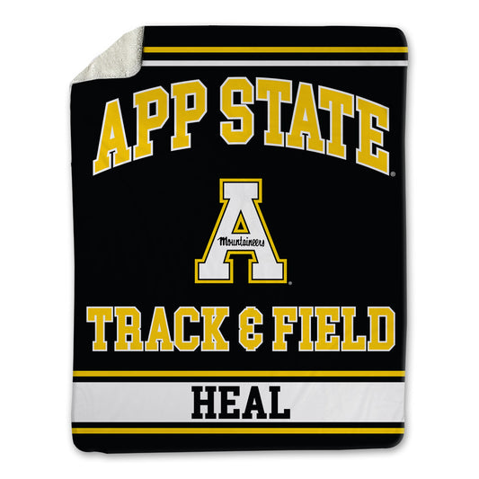 App State - NCAA Men's Track & Field : Eric Heal - Blanket-0