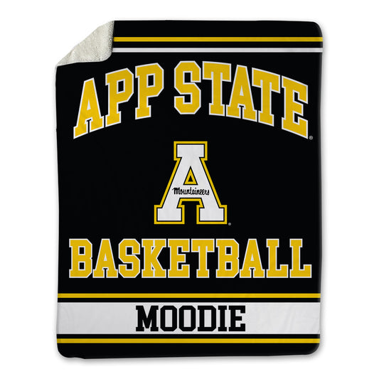 App State - NCAA Men's Basketball : Chad Moodie - Blanket-0