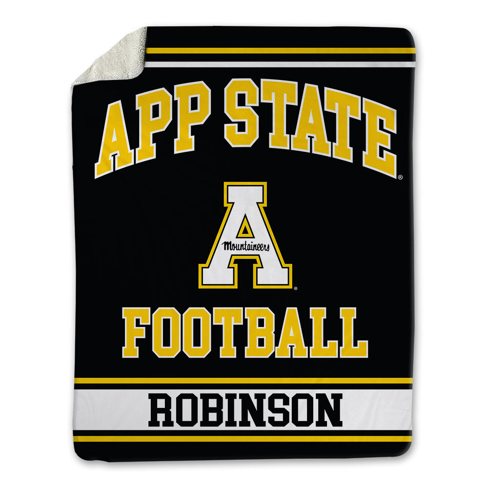 App State - NCAA Football : Ahmad Robinson - Blanket-0