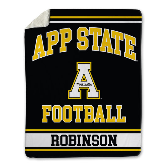 App State - NCAA Football : Ahmad Robinson - Blanket-0