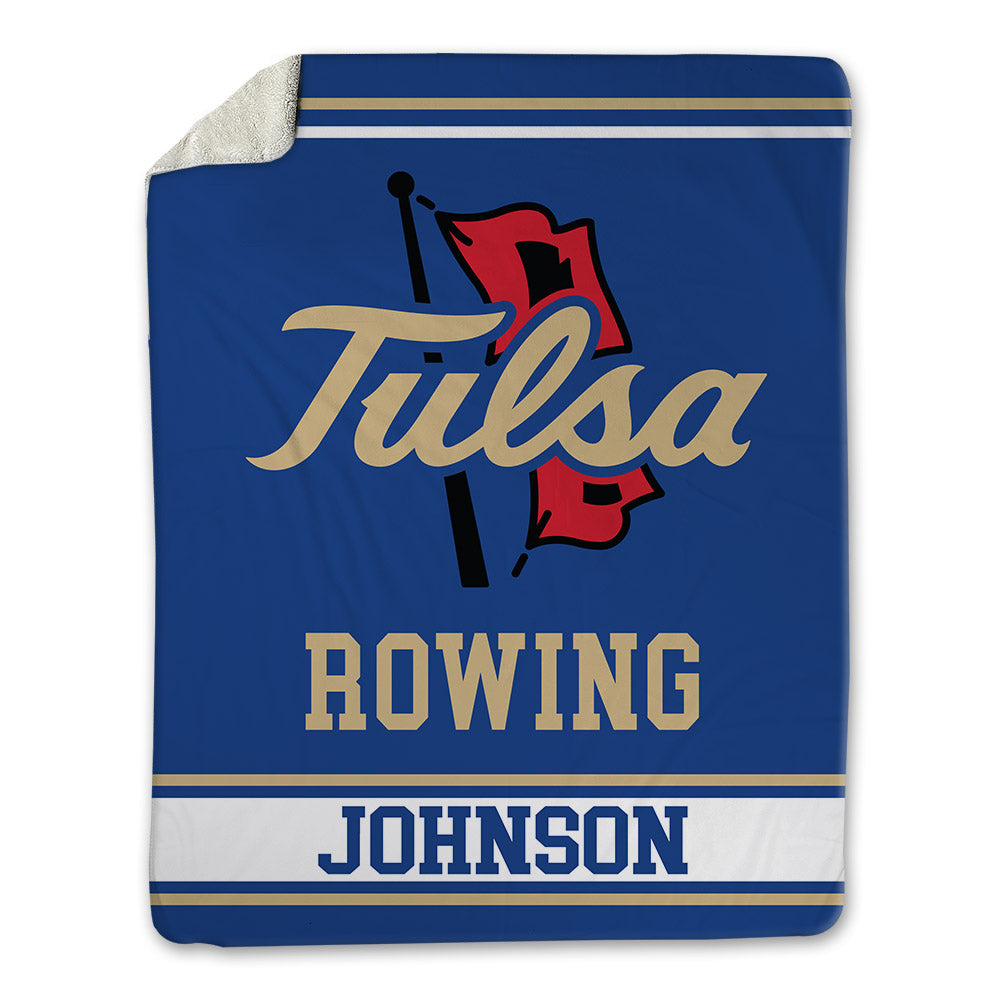 Tulsa - NCAA Women's Rowing : Olivia Johnson - Blanket-0
