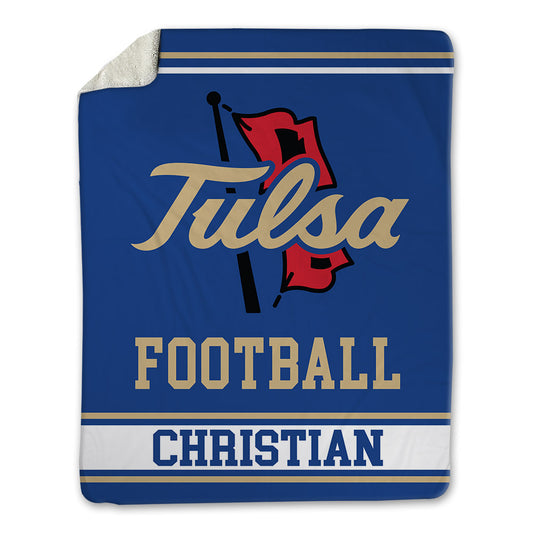 Tulsa - NCAA Football : Colten Christian - Blanket-0