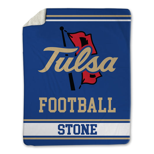 Tulsa - NCAA Football : Sam Stone - Blanket-0