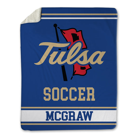 Tulsa - NCAA Women's Soccer : Parker McGraw - Blanket-0